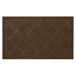 wycieraczka-well-90x60-cm-poliester-brazowa-tloczona