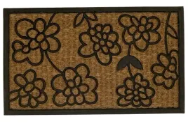 wycieraczka-gumowa-kokos-flower-45x75cm-rama-guma