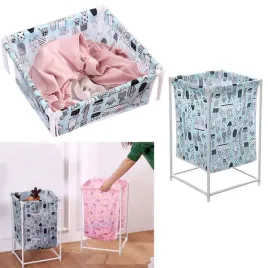 kosz-36l-na-pranie-skladany-plastik-i-tkanina
