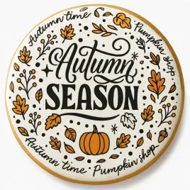 ciastko-lukrowane-autumn-time-roz-m-kolo-no1-jesien-recznie-robione