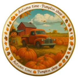 ciastko-lukrowane-village-pumpkin-no1-roz-l-kolo-jesien-recznie-robione