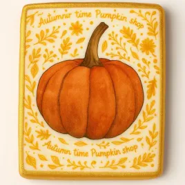 ciastko-lukrowane-pumpkin-roz-xl-pion-jesien-recznie-robione