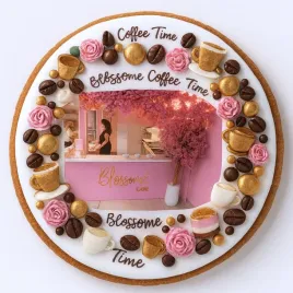 ciastko-lukrowane-blossome-cafe-welcome-roz-s-kolo-recznie-robione