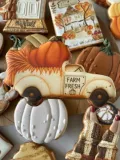 ciastko-lukrowane-samochod-auto-pick-up-farm-fresh-pumpkins