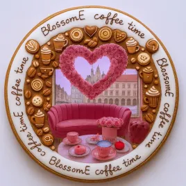 ciastko-lukrowane-blossome-cafe-heart-roz-l-kolo-recznie-robione