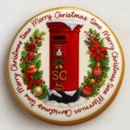 ciastko-lukrowane-mailbox-boze-narodzenie-roz-xl-kolo-recznie-robione
