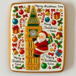 ciastko-lukrowane-big-ben-no2-boze-narodzenie-roz-xl-pion-recznie-robione