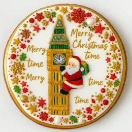 ciastko-lukrowane-big-ben-no2-boze-narodzenie-roz-xl-kolo-recznie-robione