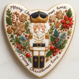 ciastko-lukrowane-dziadek-do-orzechow-no8-serce-roz-s-recznie-robione