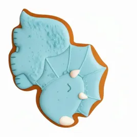 ciastko-lukrowane-blossome-cafe-maly-dino-blue-recznie-robione