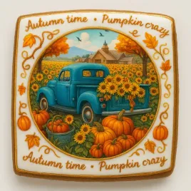 ciastko-lukrowane-sunflowers-pumpkins-roz-xl-kwadrat-at-jesien-recznie-rob