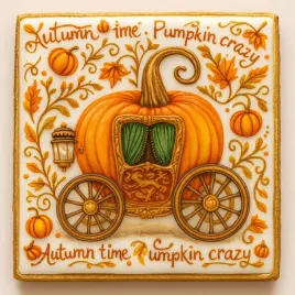 ciastko-lukrowane-pumpkin-carriage-orange-roz-m-pion-recznie-robione