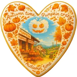 ciastko-lukrowane-pumpkin-weather-roz-m-serce-recznie-robione