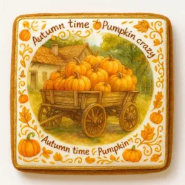 ciastko-lukrowane-old-pumpkin-wagon-roz-xl-kwadrat-at-jesien-recznie-robio