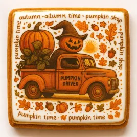 ciastko-lukrowane-pumpkin-driver-sun-roz-xl-poziom-recznie-robione