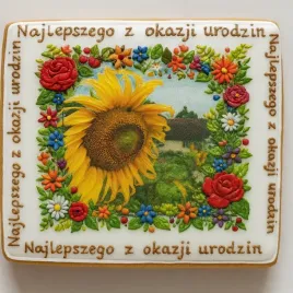 ciastko-lukrowane-zyczenia-kwiaty-slonecznik-poziom-no-2-roz-xl-recznie-rob