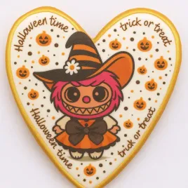 ciastko-lukrowane-halloween-no-5a-roz-xl-serce-recznie-robione