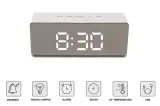 zegar-budzik-z-termometrem-lusterko-4w1-stan-nowy