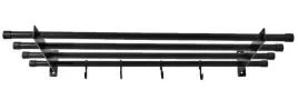 polka-kapelusze-stell-black-szaliki-przedpokoj-metal
