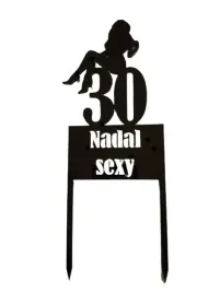 topper-na-tort-czarna-pleksa-30-nadal-sexy-dz