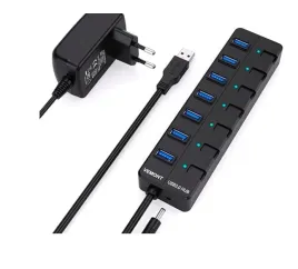 hub-usb-3-0-aktywny-rozdzielacz-7-portow-zasilacz-12v-3a-mocny-szybki-led-y