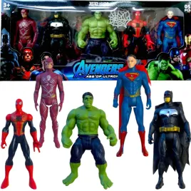 avengers-duzy-zestaw-5w1-figurka-spiderman-batman-hulk-superman-figurki