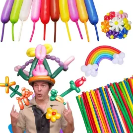 balony-do-modelowania-skrecania-dlugie-rurki-kolorowe-festyn-100-sztuk