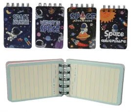 zeszyt-kolowy-notes-dla-dzieci-kosmos-prezent-dzien-chlopaka-zestaw-4szt