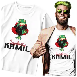 tshirt-meski-dla-kamila-zabawna-zaba-zajebisty-kamil-l