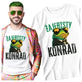 koszulki-meskie-dla-konrada-zajebisty-konrad-smieszna-zaba-xxl