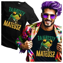 tshirt-meski-dla-mateusza-zajebisty-mateusz-smieszna-zaba-l