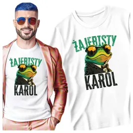koszulki-meskie-dla-karola-zajebisty-karol-smieszna-zaba-xxl