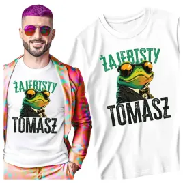 koszulka-meska-dla-tomasza-zajebisty-tomasz-smieszna-zaba-xl