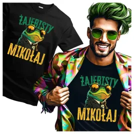 koszulka-meska-dla-mikolaja-zajebisty-mikolaj-smieszna-zaba-xl