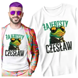 koszulka-meska-dla-czeslawa-zajebisty-czeslaw-smieszna-zaba-s