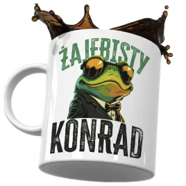 kubek-smieszny-prezent-dla-konrada-zajebisty-konrad-smieszna-zaba-do