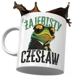 kubek-smieszny-prezent-dla-czeslawa-zajebisty-czeslaw-smieszna-zaba-do