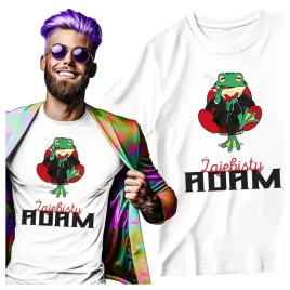 koszulka-meska-dla-adama-smieszna-zaba-zajebisty-adam-xl