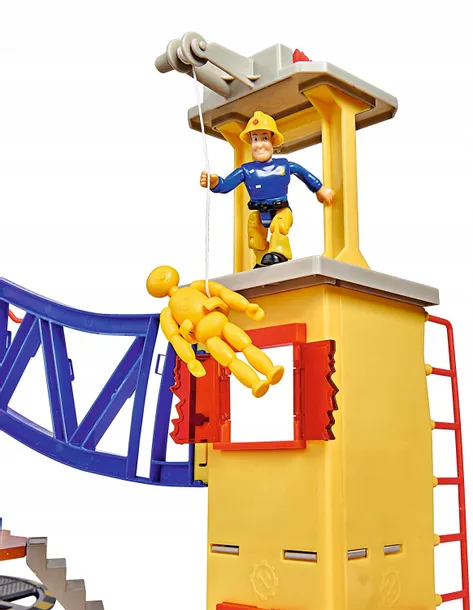 remiza-strazacka-strazak-sam-mega-fire-station-xxl-model-remiza