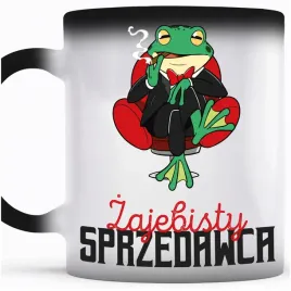 smieszny-prezent-dla-sprzedawcy-kubek-magiczny-zajebisty-sprzedawca-zaba