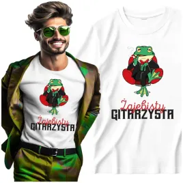 koszulka-prezent-dla-gitarzysty-zajebisty-gitarzysta-ze-smieszna-zaba-xs