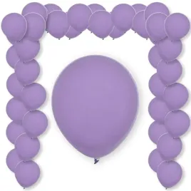 balony-pastel-floral-decomex-fioletowy-jasny-5-100-szt