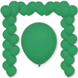 balony-pastel-forest-green-decomex-zielony-5-100-szt