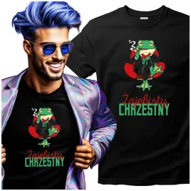 smieszna-meska-koszulka-dla-chrzestnego-zajebisty-chrzestny-smieszna-zaba-m