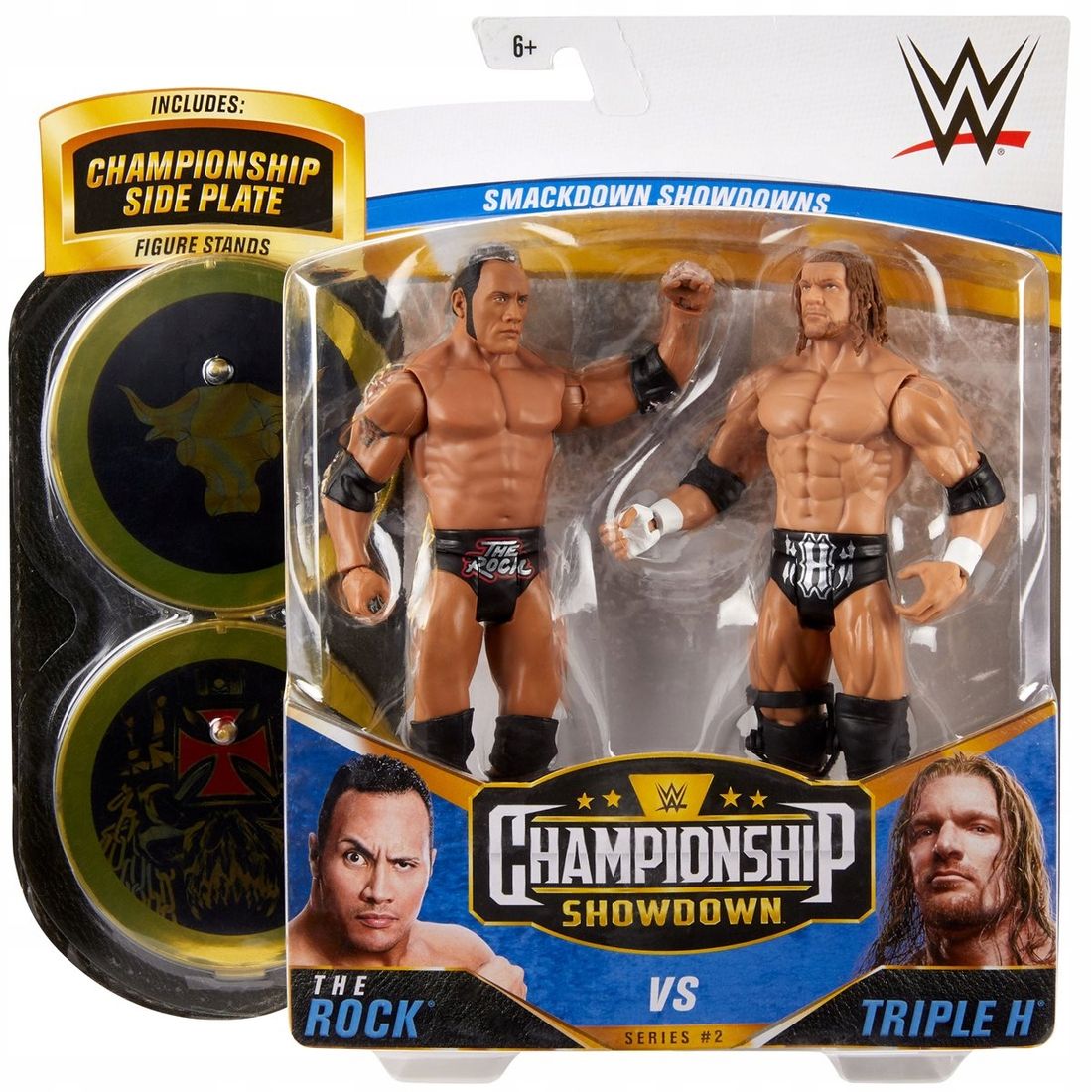 WWE The Rock Elite Series 22 Champion Wrestling Action