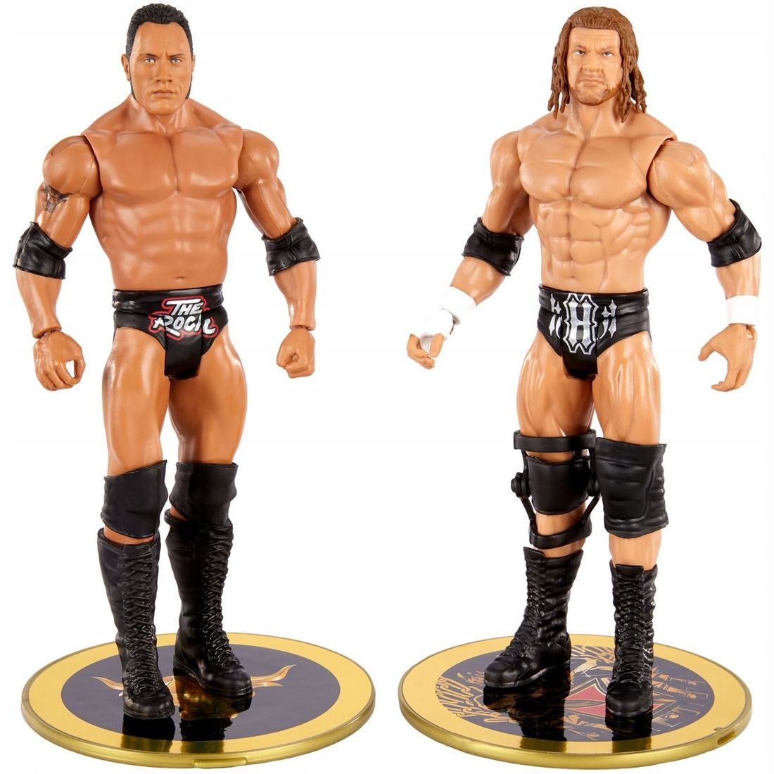 WWE Championship Showdown 2-pak figurek The Rock vs John