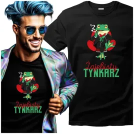 koszulka-meska-z-nadrukiem-zajebisty-tynkarz-ze-smieszna-zaba-s