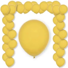 balony-pastel-golden-yellow-decomex-zolty-5-100-szt