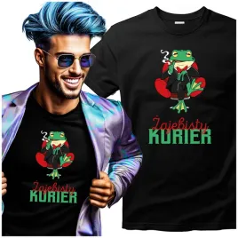 tshirt-meski-dla-kuriera-zajebisty-kurier-ze-smieszna-zaba-l