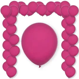 balony-pastel-magenta-decomex-rozowy-5-100-szt